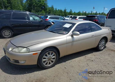 1992 Lexus Sc 400 из США, поврежденный, VIN JT8UZ30C9N0014732